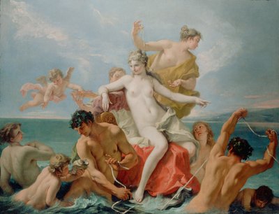 Trionfo di Venere marina da Sebastiano Ricci