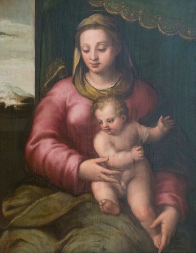 Vergine e Bambino da Sebastiano called Bastianino Filippi