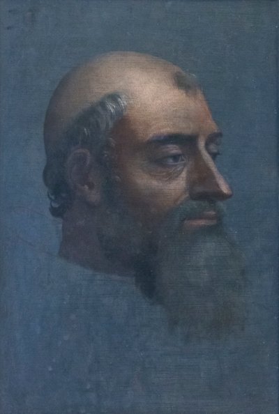 Ritratto di Clemente VII con barba da Sebastiano del (c.1485 1547) Piombo
