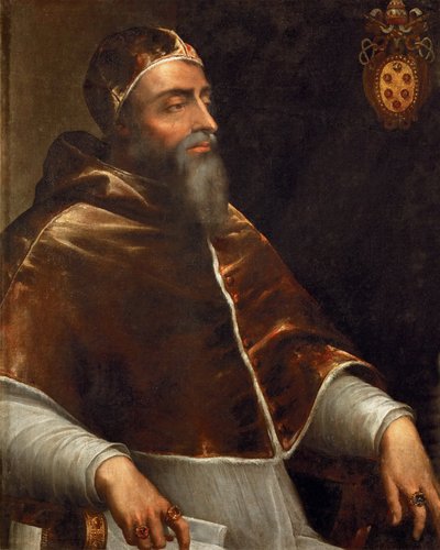 Ritratto di Papa Clemente VII da Sebastiano del (circle of) Piombo