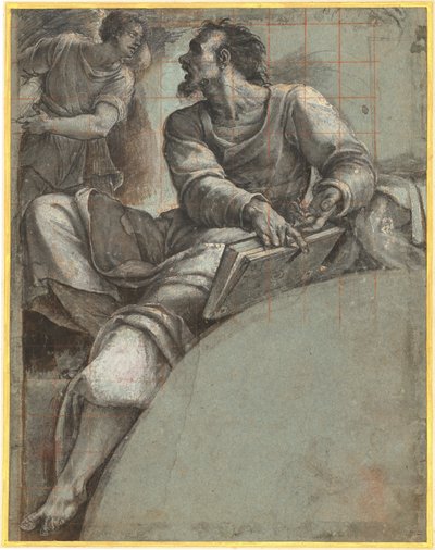 Un profeta indirizzato da un angelo da Sebastiano del Piombo