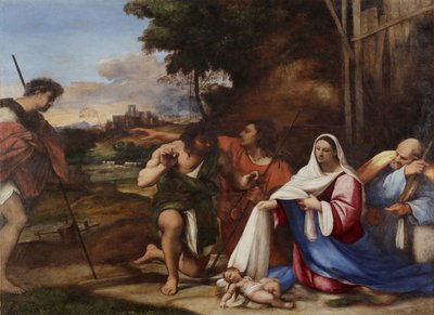 Adorazione dei pastori, 1510 da Sebastiano del Piombo