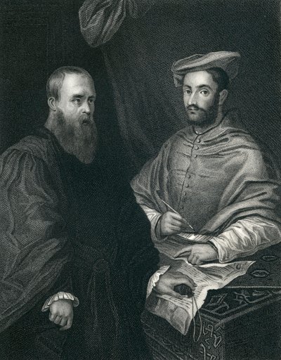 Cardinale Ippolito De Medici e Sebastiano Del Piombo da Sebastiano del Piombo