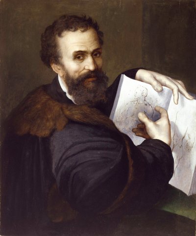 Michelangelo Buonarroti, c.1520 da Sebastiano del Piombo