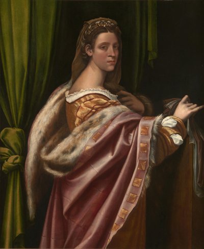 Ritratto di una signora, 1540s da Sebastiano del Piombo