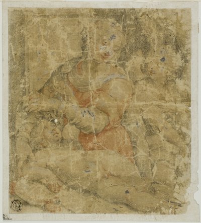 Vergine e Bambino con angelo da Sebastiano del Piombo