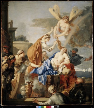La morte di Didone da Sébastien Bourdon