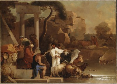 Partenza di Giacobbe da Sébastien Bourdon