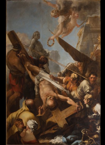 La Crocifissione di San Pietro da Sébastien Bourdon