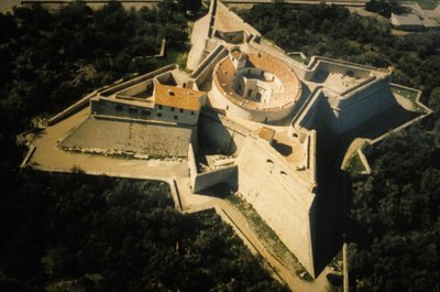 Forte quadrato ad Antibes, fortificazione di Vauban (XVII secolo) da Sebastien Le Prestre de Vauban