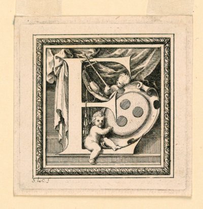 Lettera E, per la "Histoire générale de la Maison d
