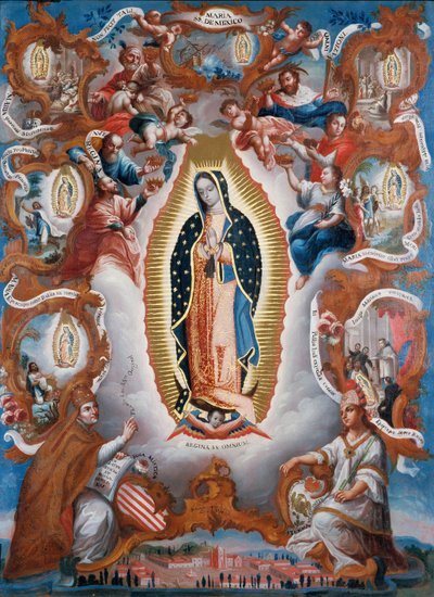 Nostra Signora di Guadalupe, 1779 da Sebastián Salcedo