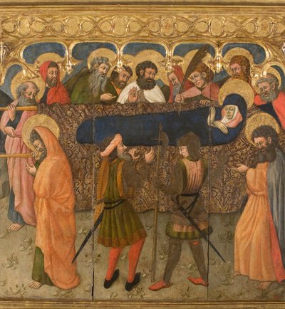 Vergine portata alla sepoltura da Second Master of Estopiñán