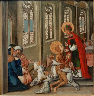 Ultima comunione di Maria Maddalena da Seeschwäbischer Meister