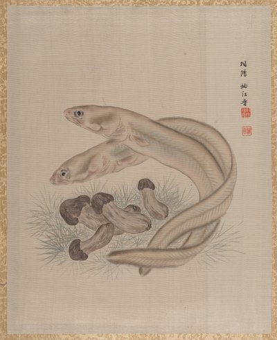 Anguille, ca. 1890-92 da Seki Shuko