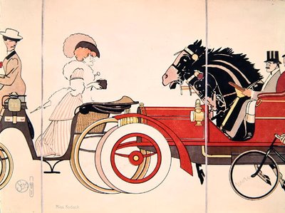 Miss Kodack, illustrazione dal folio di disegni di Sem 
