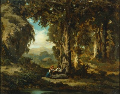 Figure nel bosco da Serafino de Tivoli