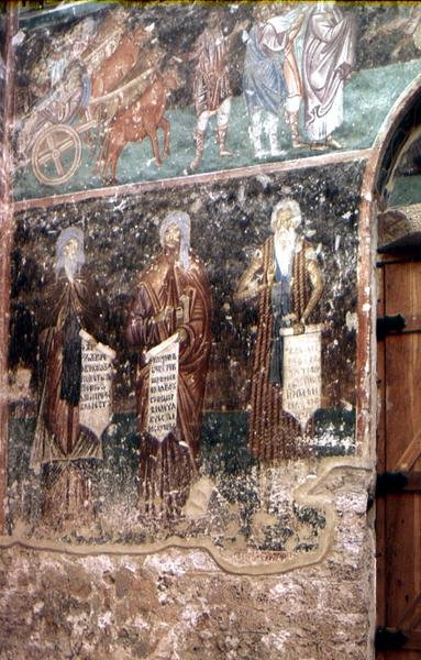 Dettaglio dalla Dormizione della Vergine da Serbian School