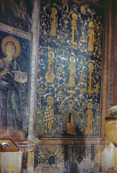 Albero genealogico dei Nemanjic, 1335-48 da Serbian School