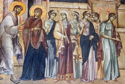 Presentazione della Vergine al Tempio da Serbian School