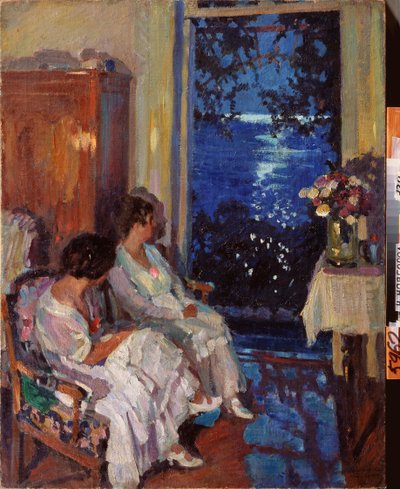 Aloupka (Ucraina) - Dipinto di Sergei Arsenyevich Vinogradov, olio su tela da Sergei Arsenevich Vinogradov