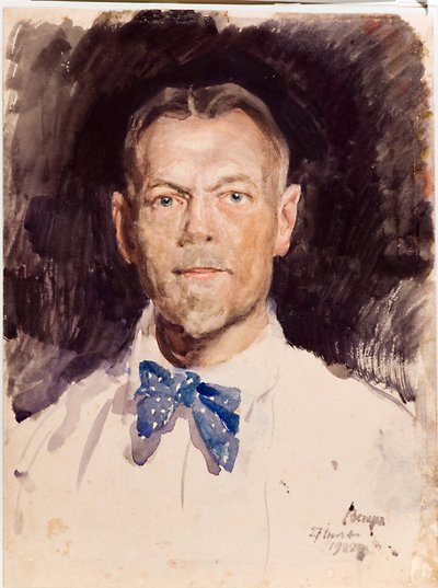 Autoritratto da Sergei Arsenevich Vinogradov