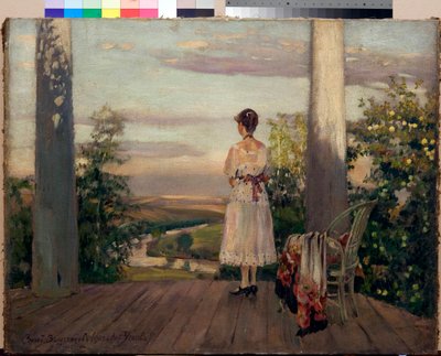 Casa di campagna di Anton Cechov a Melikhovo da Sergei Arsenevich Vinogradov