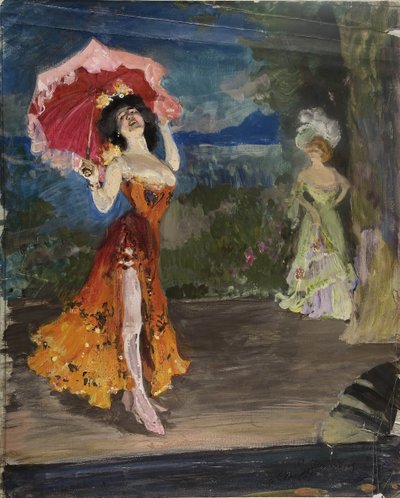 Ballerina, primi 1900 da Sergei Arsenevich Vinogradov