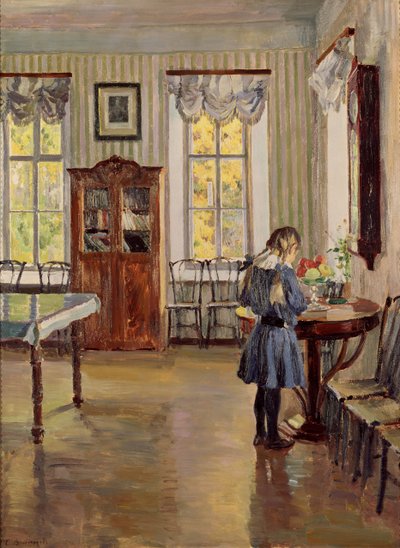 In una casa da Sergei Arsenevich Vinogradov