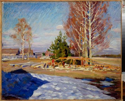 Paesaggio primaverile da Sergei Arsenevich Vinogradov