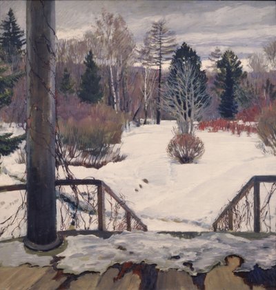 La primavera sta arrivando, 1911 da Sergei Arsenevich Vinogradov