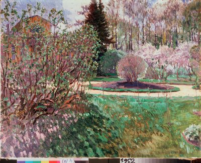 Un giardino, primavera da Sergei Arsenevich Vinogradov