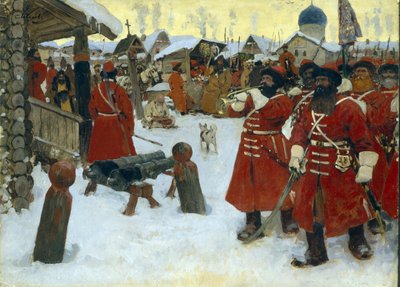 La truppa degli streltsy da Sergei Ivanovich Gribkov
