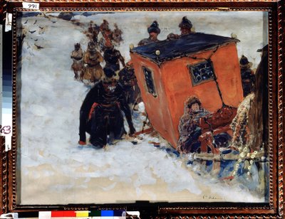La slitta chiusa dei boiardi da Sergei Ivanovich Gribkov