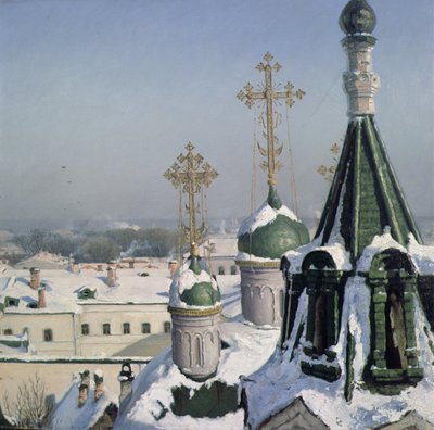 Vista da una finestra della Scuola di Pittura di Mosca, 1878 da Sergei Ivanovich Svetoslavsky
