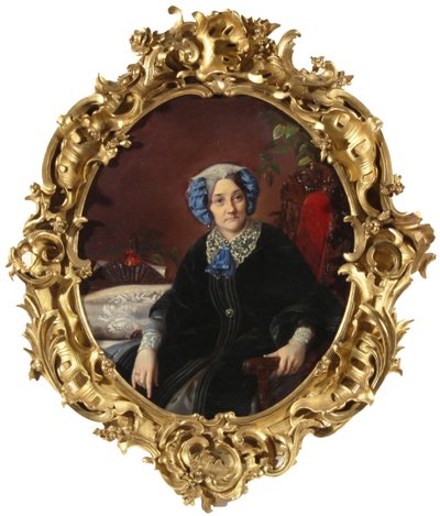 Ritratto della principessa Isabella Adamovna Gagarina, nata contessa Walewska da Sergei Konstantinovich Zaryanko