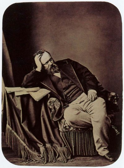 Alexander Herzen, scrittore e pensatore russo da Sergei Lvovich Levitsky