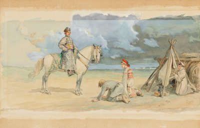 Arrivo del boiardo da Sergei Sergeyevich Solomko