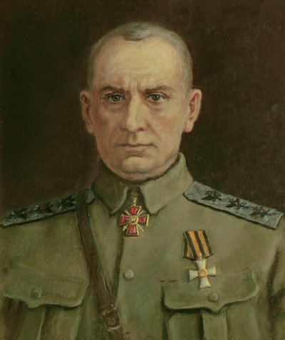 Supremo comandante e ammiraglio russo A. Kolchak (1874-1920) da Sergei Varlenovich Pen