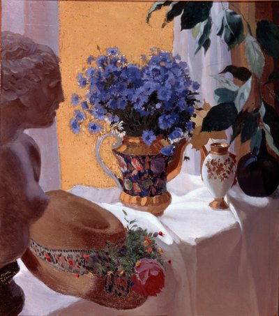 Natura Morta, 1916 da Sergei Vasilevich Chekhonin