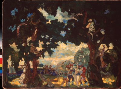 Arlecchinata da Sergei Yurevich Sudeikin