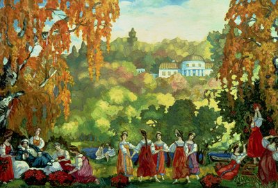 Giornate estive di inizio autunno da Sergei Yurevich Sudeikin