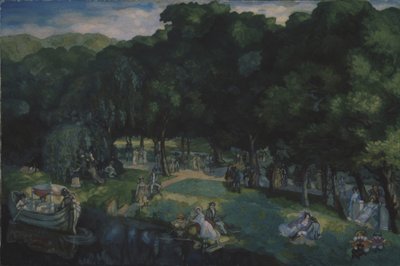 Il Riposo nel Parco Michael da Sergei Yurievich Sudeykin