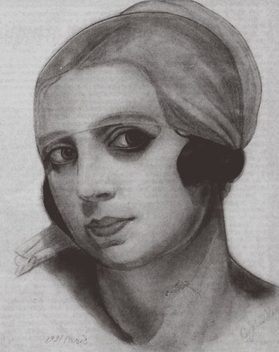 Vera de Bosset Stravinsky, 1921 da Sergei Yurievich Sudeykin