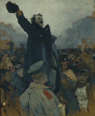 La manifestazione del 1905, 1905 da Sergej Vasilevic Ivanov