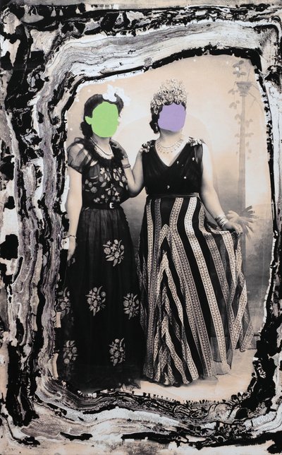 vestito per la festa, 2019 (tecnica mista) da Sergis Adamos