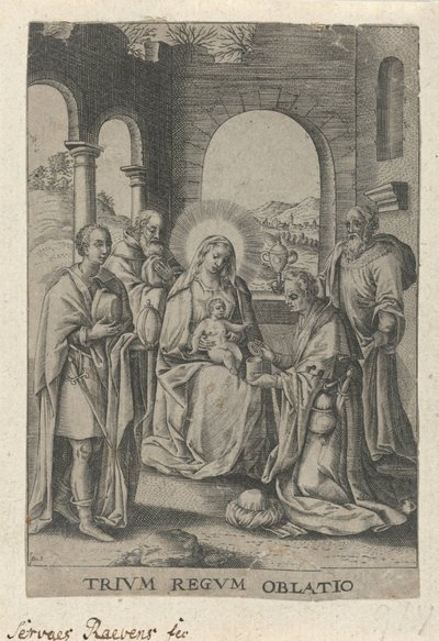 Adorazione dei Magi da Servatius Raeven
