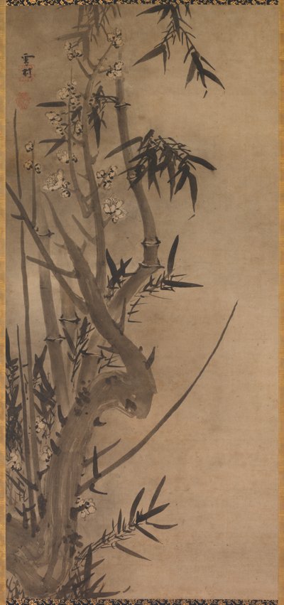 Bambù e prugna da Sesson Shukei