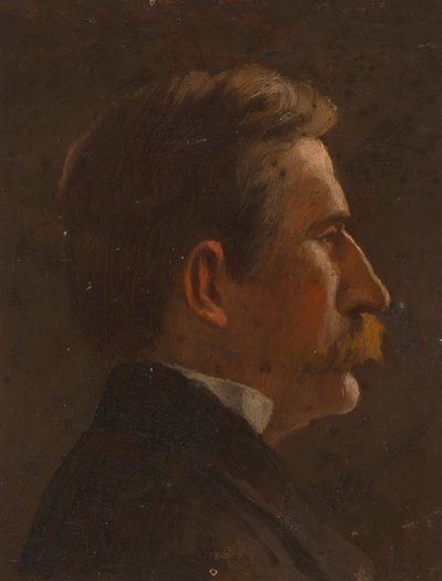 Profilo di un uomo da Severin Falkman