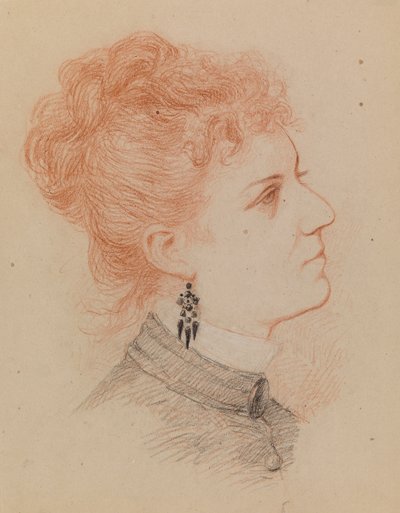 Ritratto di donna da Severin Falkman